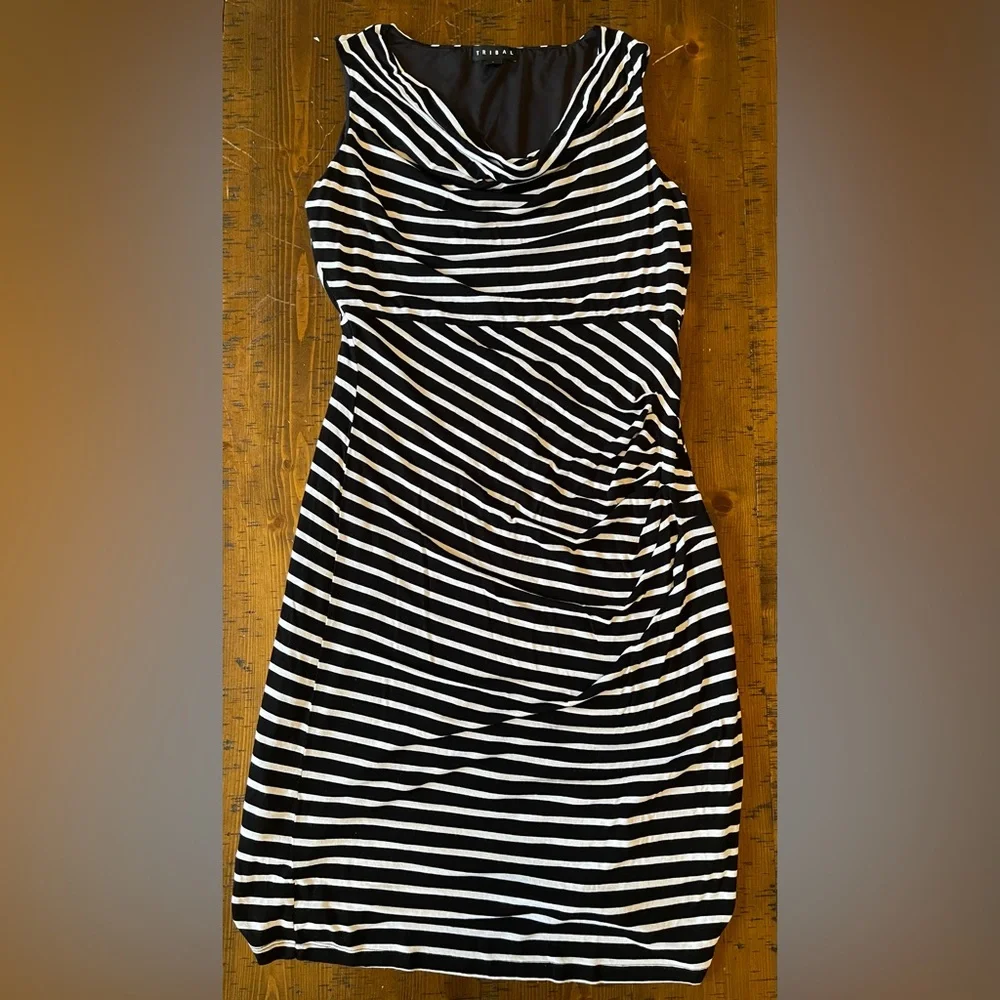 TRIBAL brand Black and whit dress - Picture 1 of 3